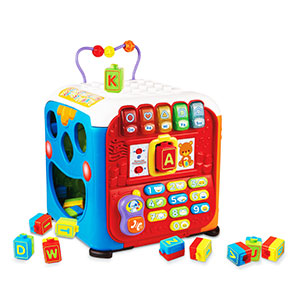 Cube Puzzle 3D Interactif De 6 Combinaisons Pour Enfants Vtech 80-193405 -  imychic