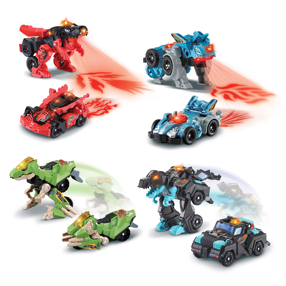 Switch & Go Dinos crash - Zyrex, le T-rex - Mini véhicules et
